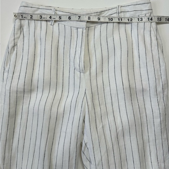 MICHAEL Michael Kors White Striped Pants - Picture 4 of 11